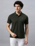 Classic Comfort: Men's 100% Cotton Polo T-shirt Maroon
